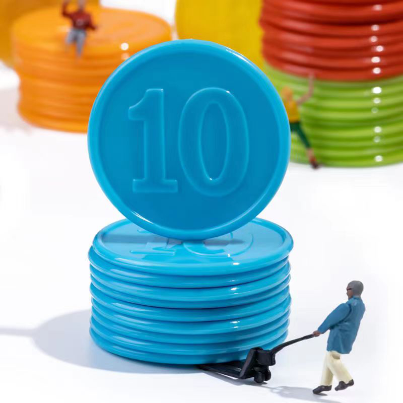 Jetons de Poker avec numéros,  - Kids Education Number avis et prix