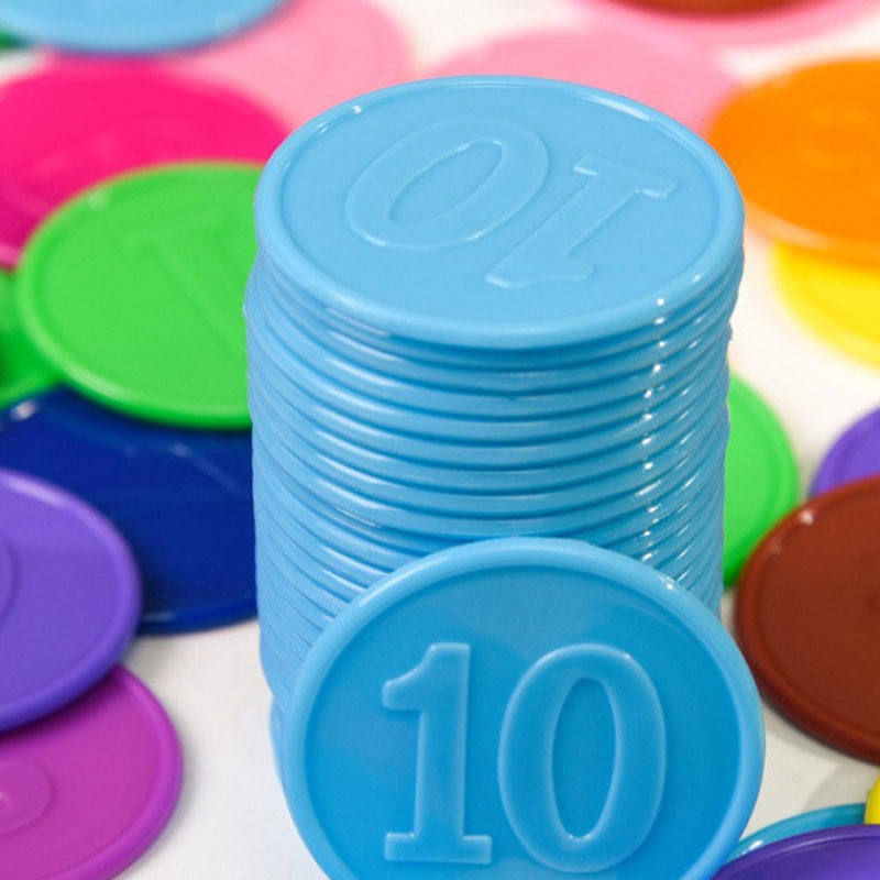 Jetons de Poker avec numéros,  - Kids Education Number avis et prix