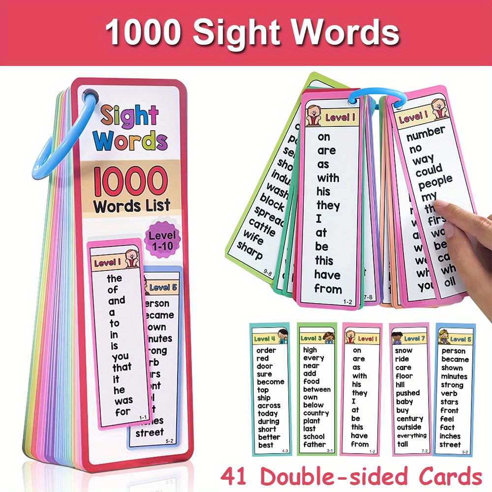 Cartes Flash de 1000 mots de v - Kids Education Activities avis et prix