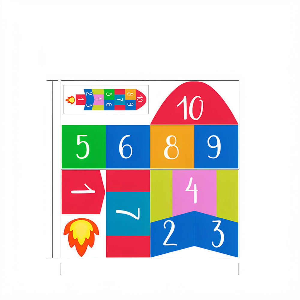 Autocollant mural éducatif sur - Kids Education Number avis et prix