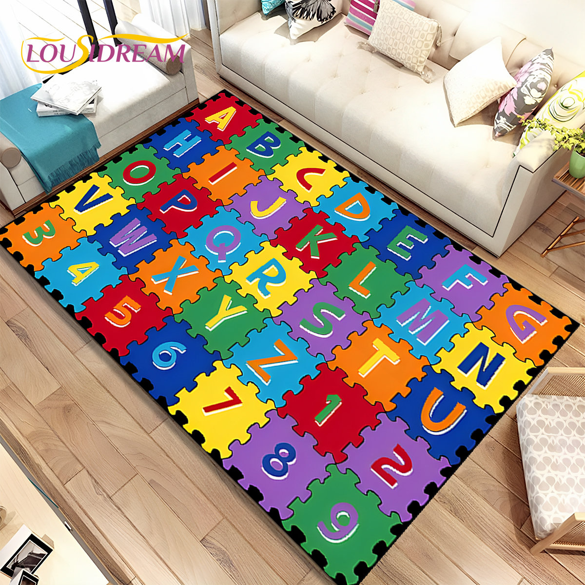 ABC Cartoon-Tapis pour salle d - Abc Kids Early Education avis et prix